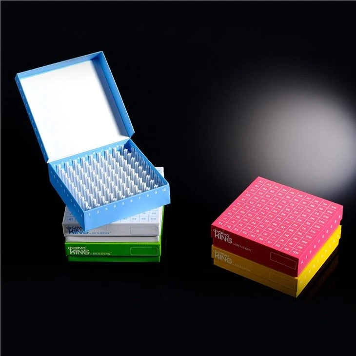 Cheap ID-Color Card Board Cryogenic Boxes