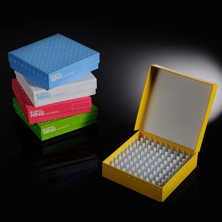 Blychau Cryogenig Cardbord ID-Color™ BIOLOGIX
